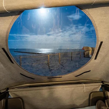 Schlafstrandkorb Nr 1 Luksusowy namiot