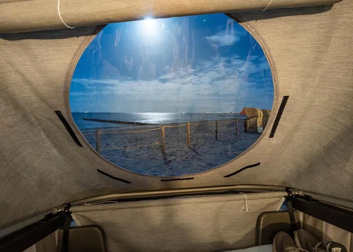 Schlafstrandkorb Nr 1 Luxe tent